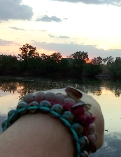 9. Ihlathi cuff & Tshemba braided